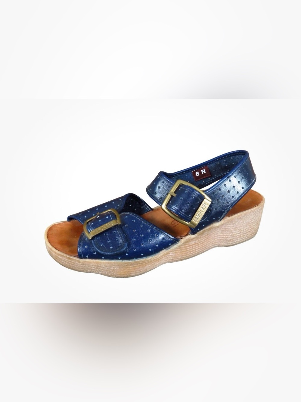 Famolare 70s Get There platform Sandals 8 Narrow Boho